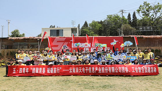 团聚五四 砥砺前行 ——南天信息团委开展2024年五四青年节主题团日活动